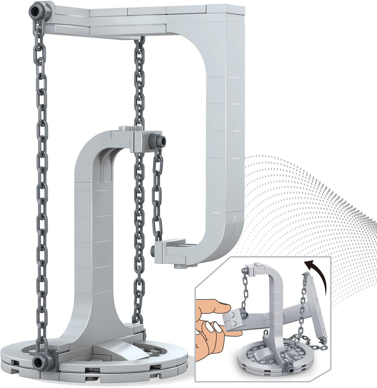 56Pcs DIY Suspension Balance Frame