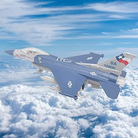 Diecast F-16 Pullback Airplane Model With Light & Sound