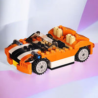 DIY 3in1 Sunset Speeder Lego Bricks Set - 119+Pcs
