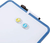 12*Inches Magnetic White Board With Marker & 2 Magnets