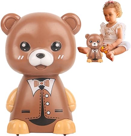 Press & Go Cute Friction Bear - 1Pc
