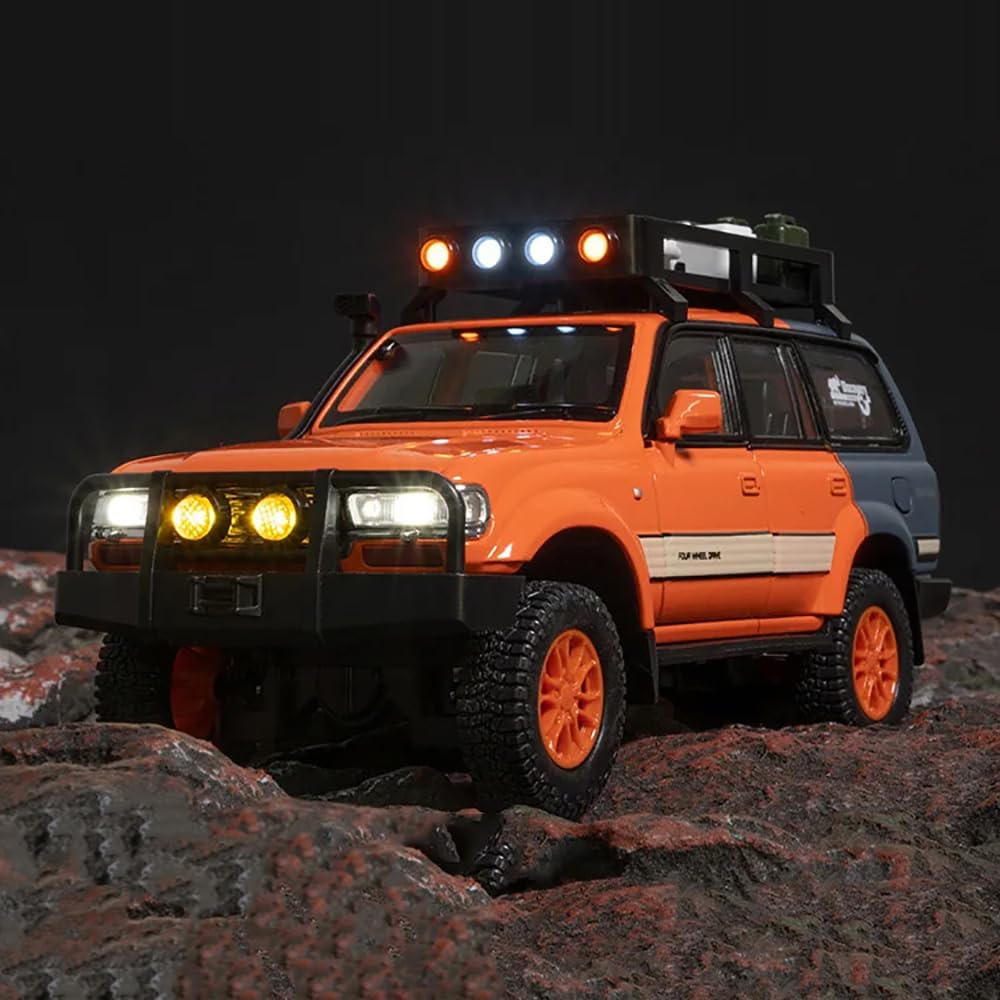 1:24 Diecast Land Cruiser LC80 Model Car