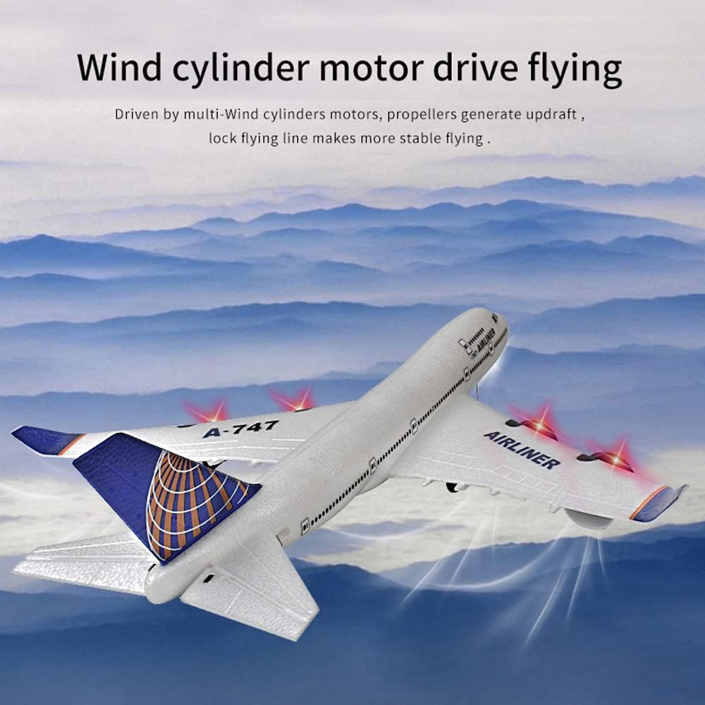 2.4GHz RC Thermocol A-747 Airplane Model