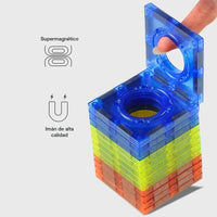 49Pcs Magic Light Magnetic Blocks
