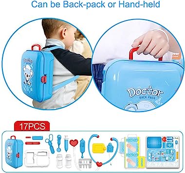 Doctor's Back Pack Medical Play Kit