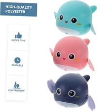 3Pcs Sea World Dolphin Bath Toy