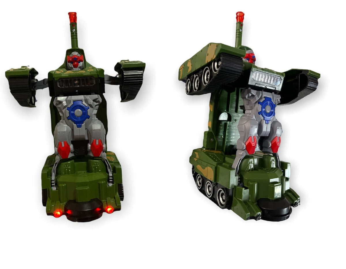 Deformation Combat Military Tank With Light & Sound