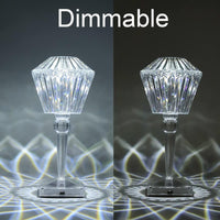 Thumbnail for Rose Diamond Table Lamp-USB Charging & Touchable