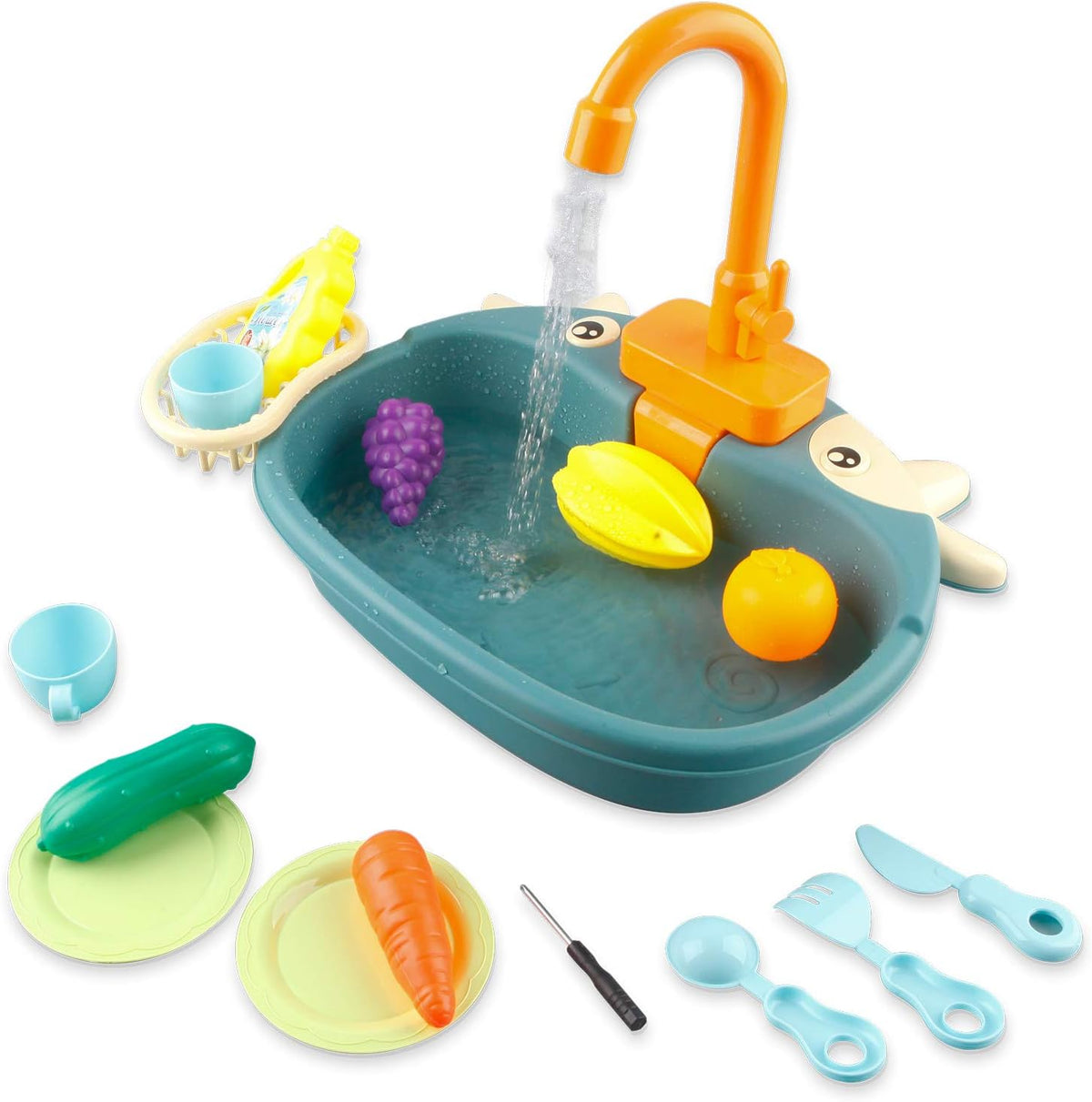 Battery Operated Little Cow Dish Washer