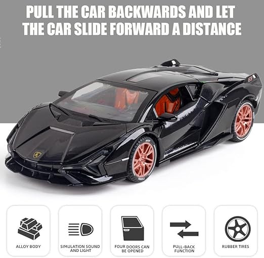 1:24 Diecast Lamborghini Sian Model Car