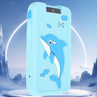 Kids Dolphin Rotatable Lens Digital Touch Phone