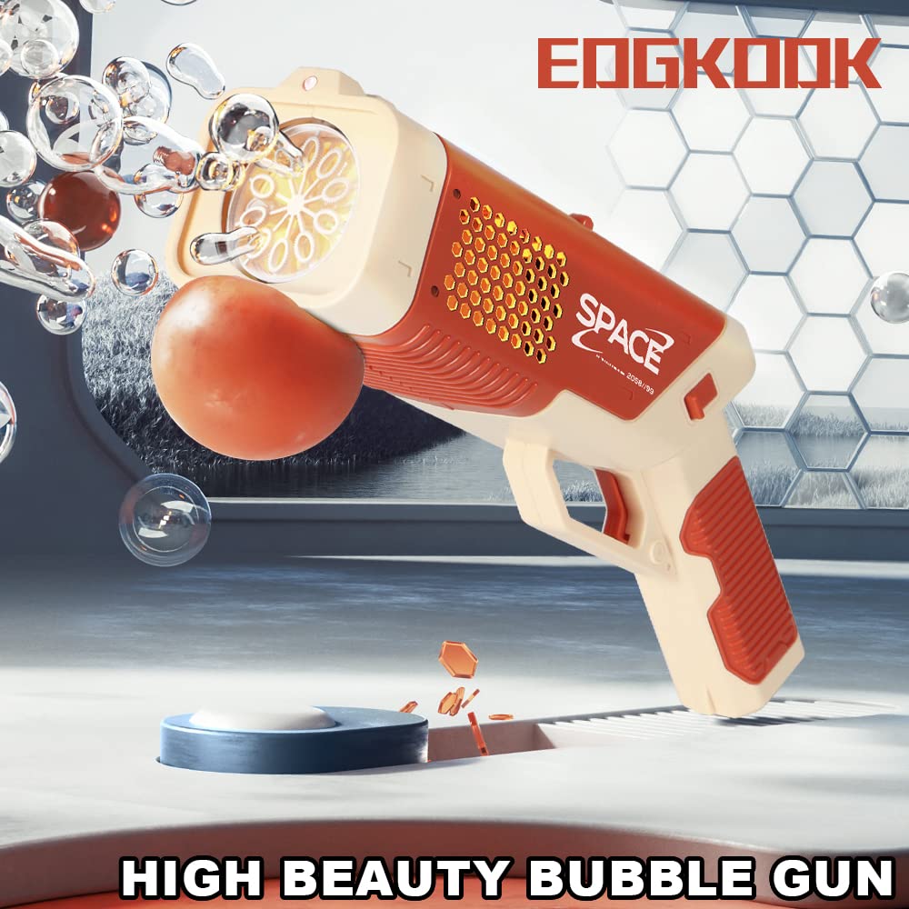Space Tech Shoot Bubble Gun