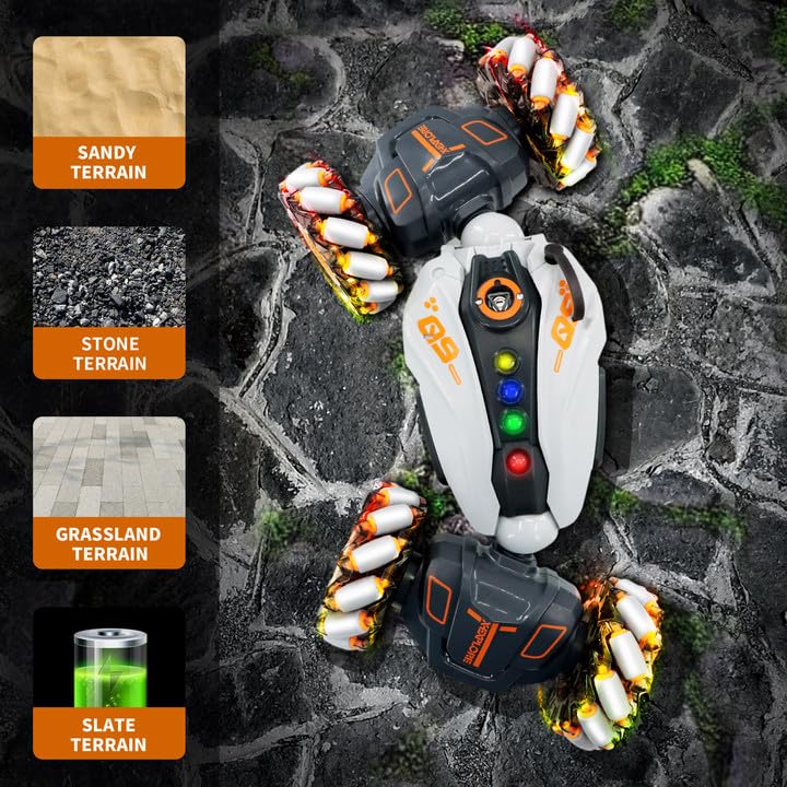 Remote & Gesture Controlled Spray Stunt Torsion Vehicle