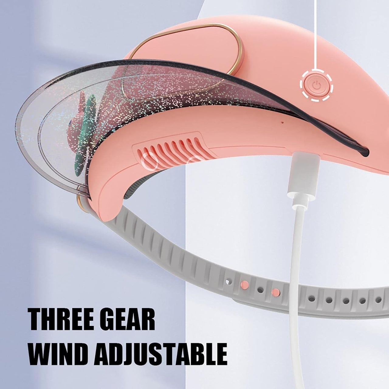 Rabbit Rechargeable Sun Protection Cooling Fan Hat