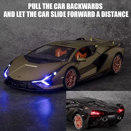 1:24 Diecast Lamborghini Sian Model Car