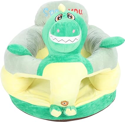Dinosaur Design Fluffy Plush Sofa Seat For Babies