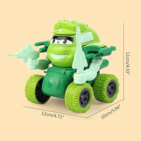 Inertial Transformer Robot Car - 1Pc