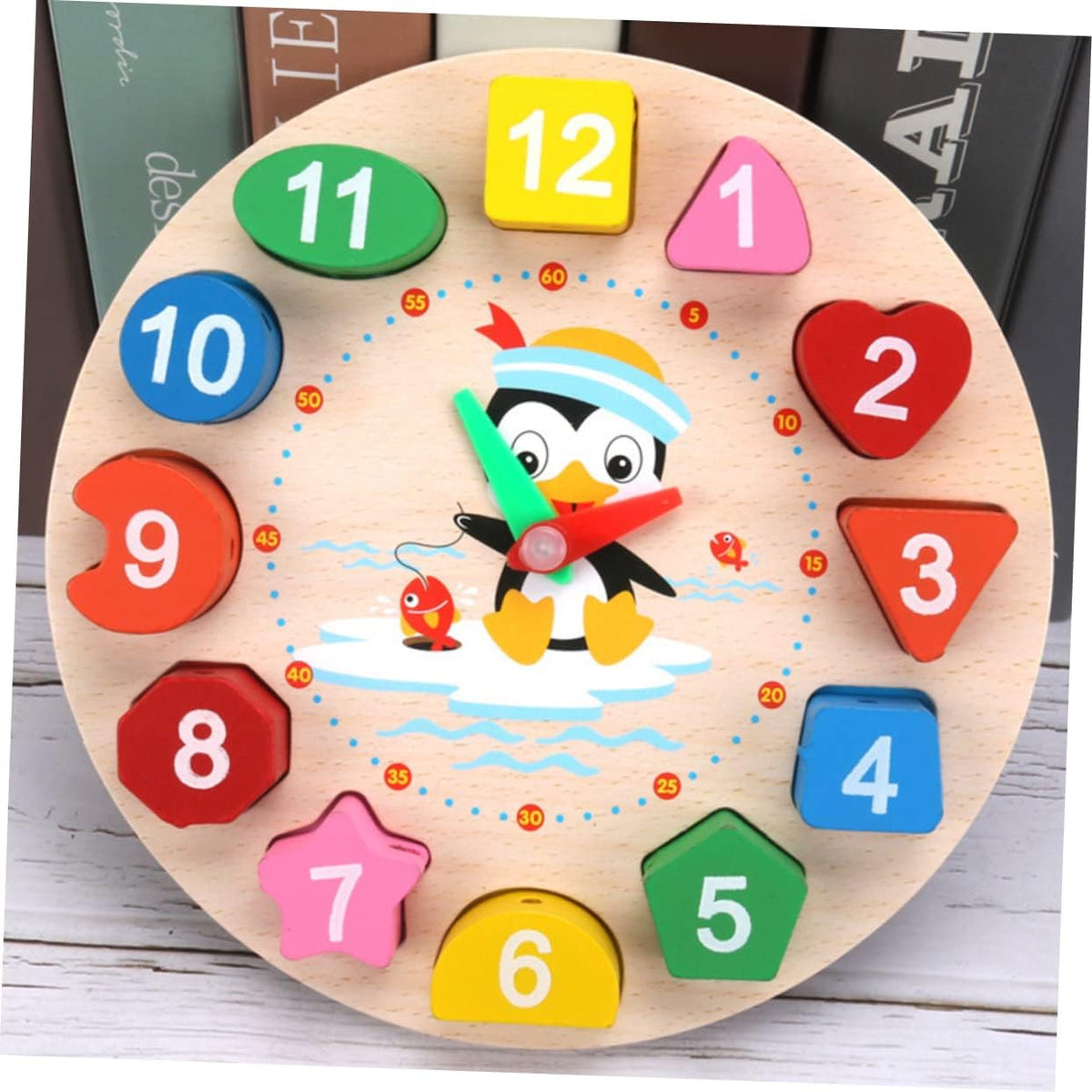 Wooden Montessori Learning Digital Clock