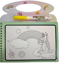 Magic Water Paint Book With Pen - Assortment