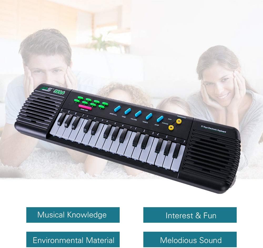 31-Keys Electronic Keyboard With Microphone
