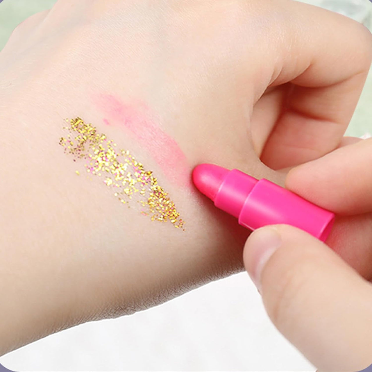 46Pcs Realistic Girls Foldable Makeup Kit