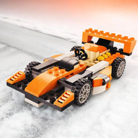 DIY 3in1 Sunset Speeder Lego Bricks Set - 119+Pcs