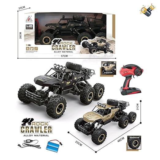 1:10 RC 2.4GHz Large Diecast Off-Road Rock Crawler