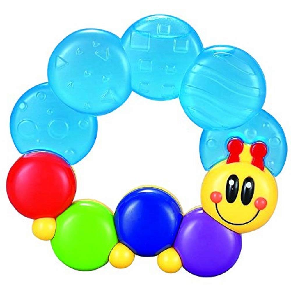 Caterpillar Design Baby Teether & Rattle
