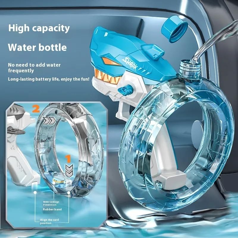 Electric Shark Continuous Water Firing Gun
