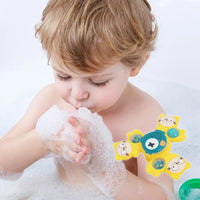 3Pcs Animal Shape Baby Spinning Rattles