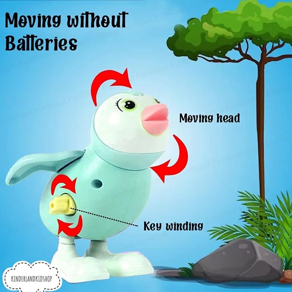 1Pc Wind-up Small Penguin Toy