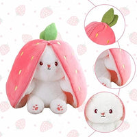 7* Inches Easter Plush Bunny With Zipper