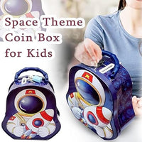 Astronaut Themed Kids Coin Saving Box
