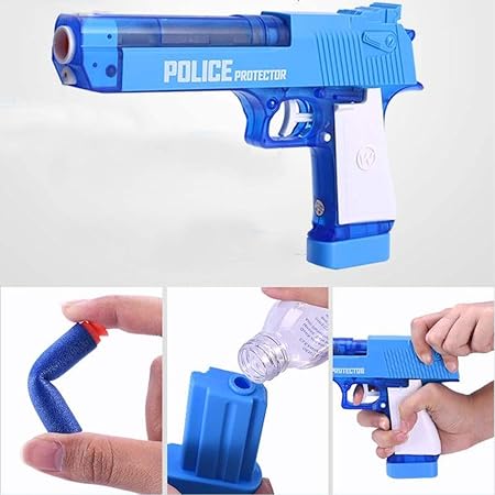 2in1 Manual Police Soft Bullet & Water Emission Gun