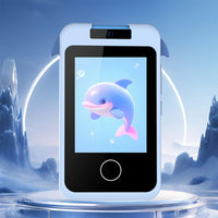 Kids Dolphin Rotatable Lens Digital Touch Phone