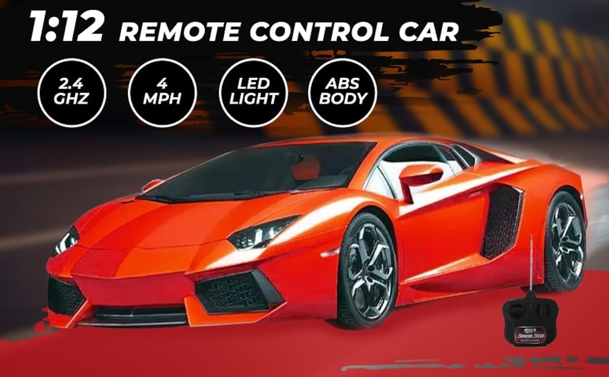 1:12 RC Lamborghini Sharpness Racing Car With Lights