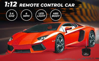 1:12 RC Lamborghini Sharpness Racing Car With Lights