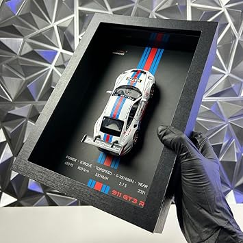 1:32 Diecast Porsche 3D Frame Model Car