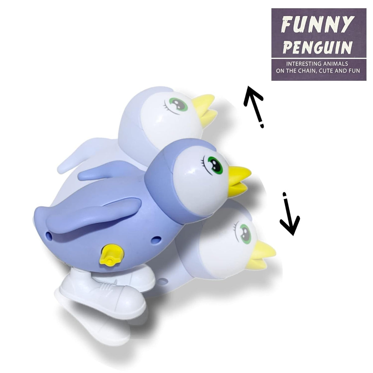 1Pc Wind-up Small Penguin Toy