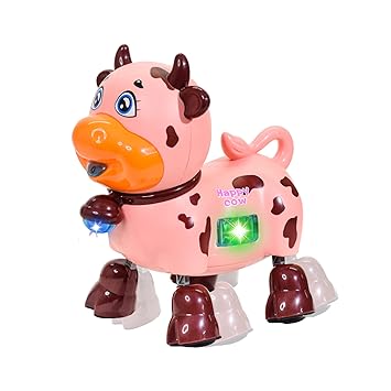 Electric Dancing Cow With Light & Music