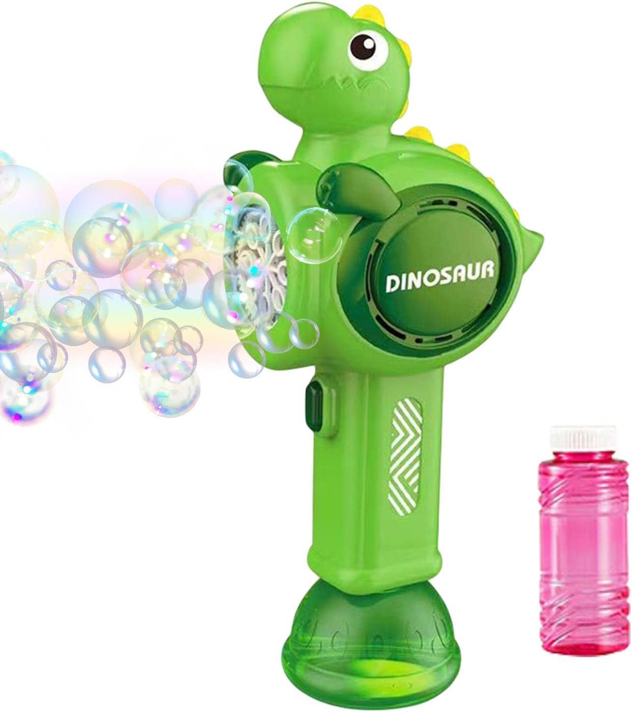 Battery Operated Dinosaur Colorful Bubble Wand