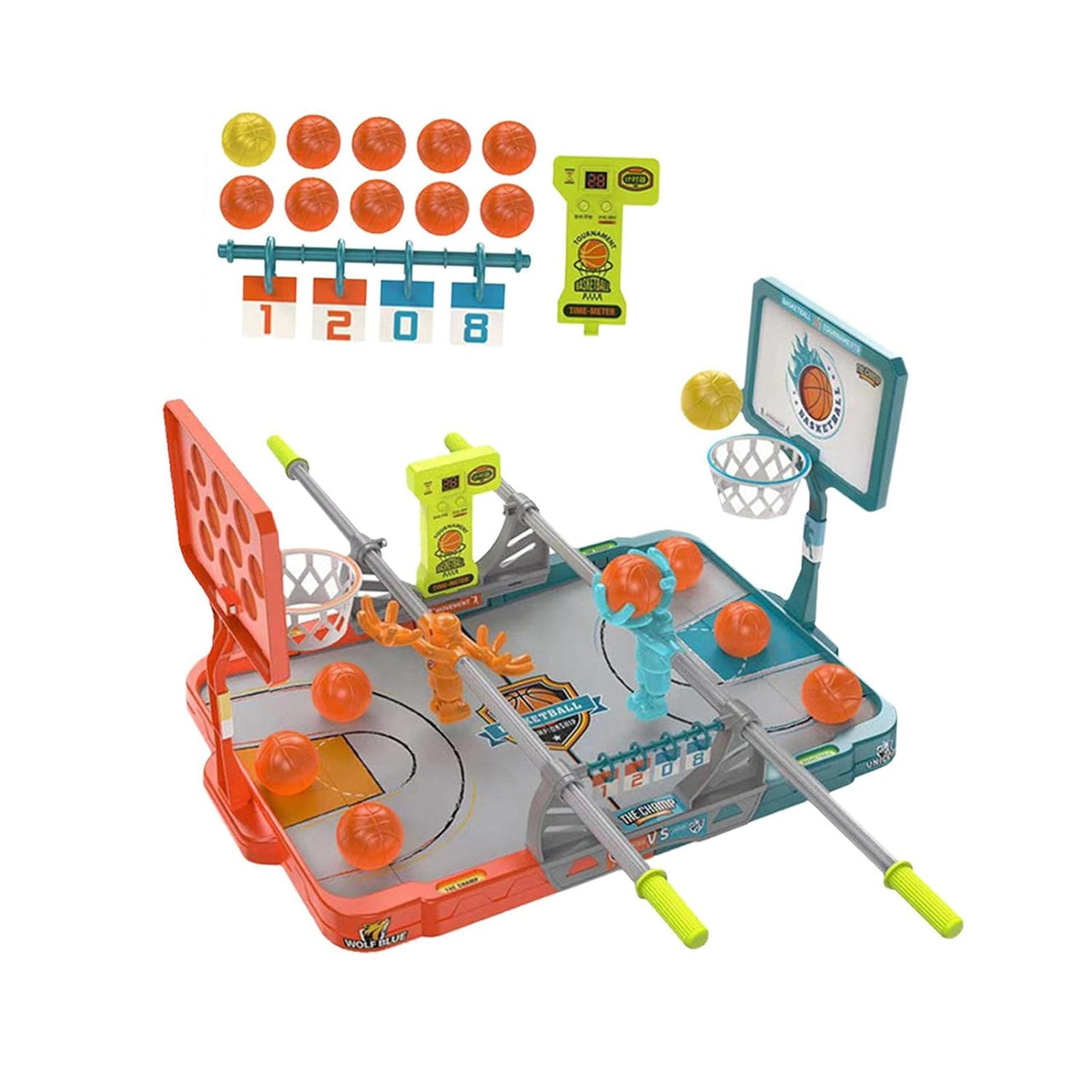 2 Players Basket Ball Finger Shooting Table Top Game