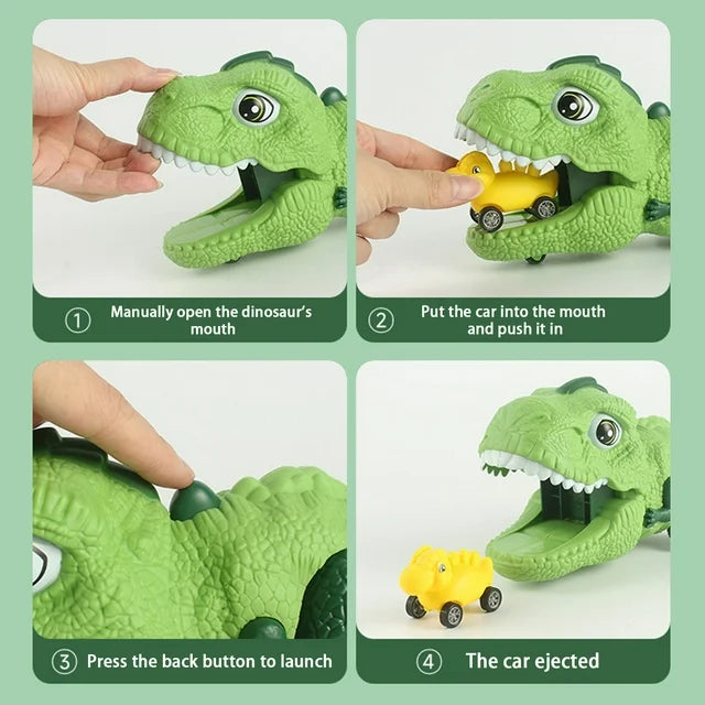 Inertial Dinosaur Ejection Toy