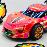 1Pc Inertial Mini Racing Car With Sound