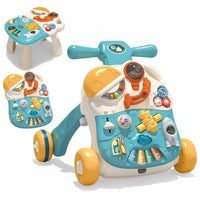 3in1 Baby Musical Walker & Activity Table - Blue