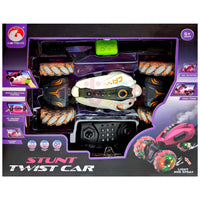 Remote & Gesture Control Dual Form Spray Stunt Twist Car