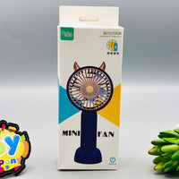 Mini Rechargeable Unique Design Cooling Fan With Light