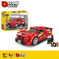 DIY Racing Model Bricks Set - 217+Pcs