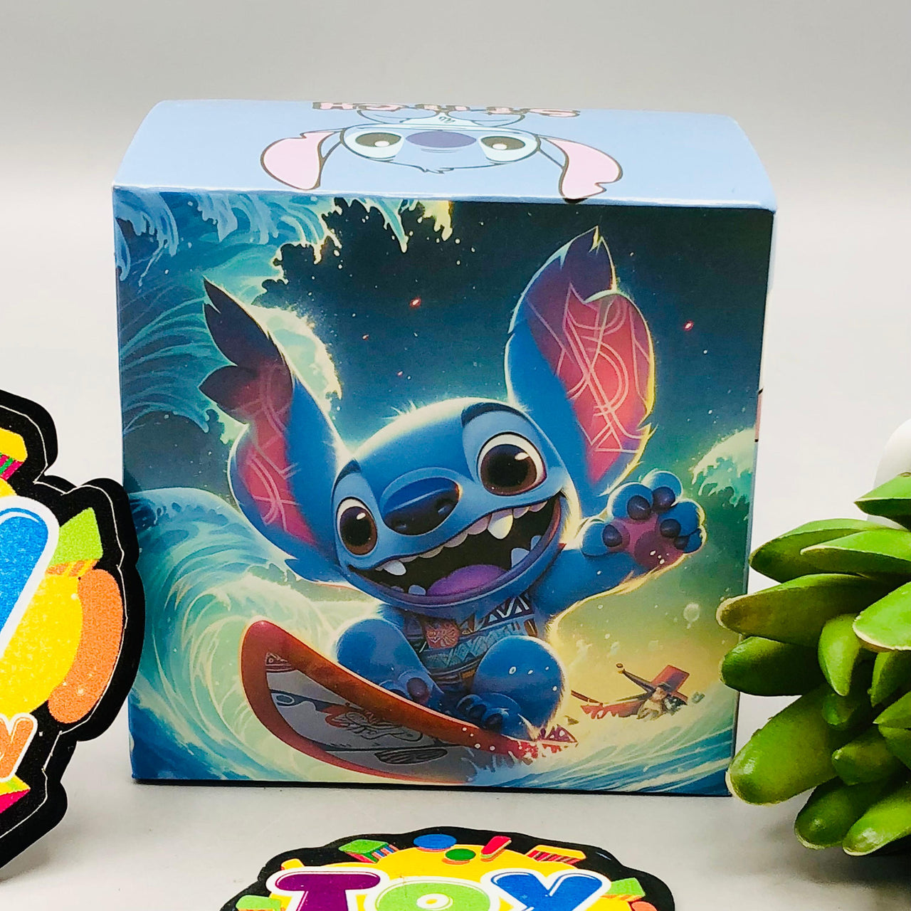 Stitch Themed Kids Stainless Steel Frame Watch