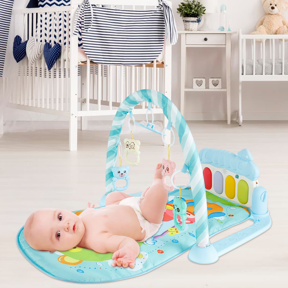 5in1 Baby's Piano Gym Mat